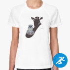 Женская спортивная футболка