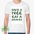 Мужская футболка органик