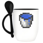 Кружка с ложкой