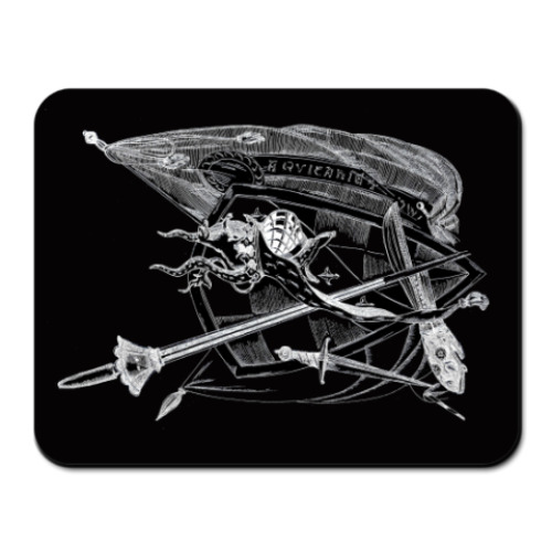 Коврик для мыши с принтом Рыцари