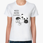 Панда хочет больше кофе