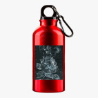 Металлическая бутылка 400 мл UV-DTF