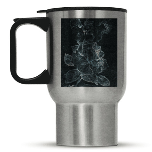 Кружка-термос с принтом Зимняя рапсодия