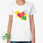 Женская футболка органик