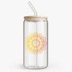 Банка с бамбуковой крышкой