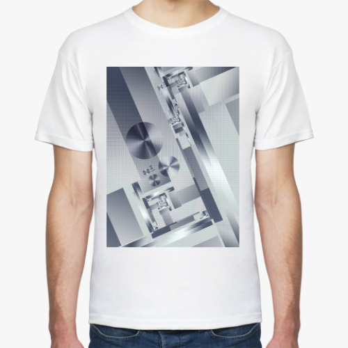 Футболка с принтом Композиция