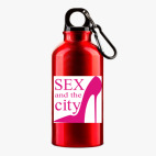 Металлическая бутылка 400 мл UV-DTF