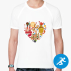 Мужская спортивная футболка