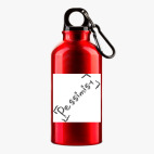 Металлическая бутылка 400 мл UV-DTF