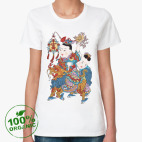 Женская футболка органик