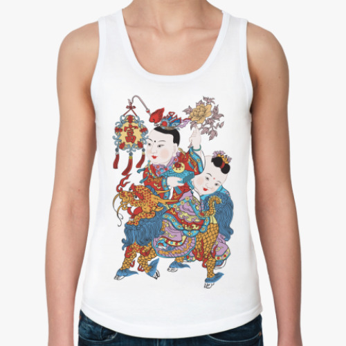 Женская майка с принтом Восток