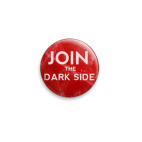 Значок 25 мм  JoinTheDarkSide