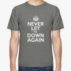 Классическая футболка Depeche Mode (Never let ma down again)