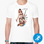 Мужская спортивная футболка