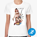 Женская спортивная футболка