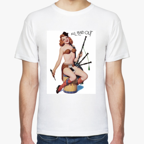 Футболка с принтом Pin-Up Girl