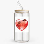 Банка с бамбуковой крышкой