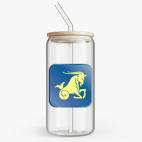 Банка с бамбуковой крышкой