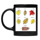 Кружка цветная UV-DTF