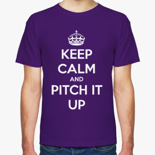 Футболка с принтом Pitch It Up