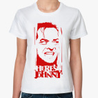 Классическая женская футболка Сияние