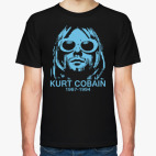 Классическая футболка  Kurt Cobain