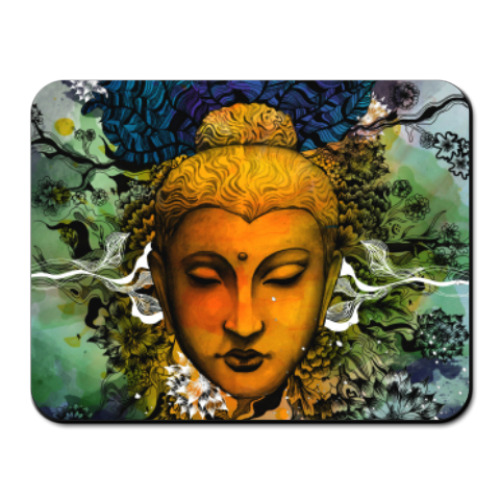 Коврик для мыши с принтом БУДДА