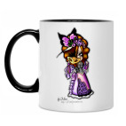 Кружка двухцветная