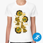 Женская спортивная футболка