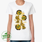 Женская футболка органик