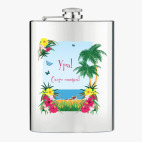 Фляжка стальная