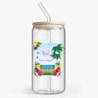 Банка с бамбуковой крышкой