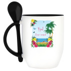 Кружка с ложкой