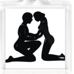 пара силуэт