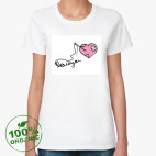 Женская футболка органик