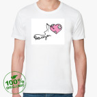 Мужская футболка органик