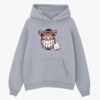 Толстовка худи оверсайз