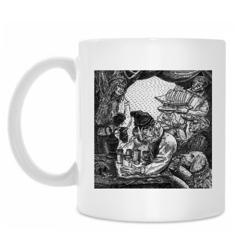 Кружка с принтом Иллюзия Смерти 3