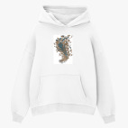 Толстовка худи оверсайз