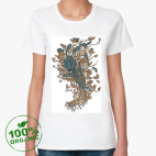 Женская футболка органик