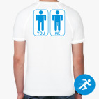 Мужская спортивная футболка