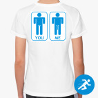 Женская спортивная футболка