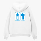 Толстовка худи оверсайз