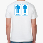 Мужская футболка органик