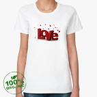 Женская футболка органик