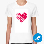 Женская спортивная футболка