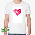 Мужская футболка органик