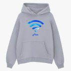 Толстовка худи оверсайз