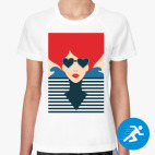 Женская спортивная футболка