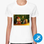 Женская спортивная футболка